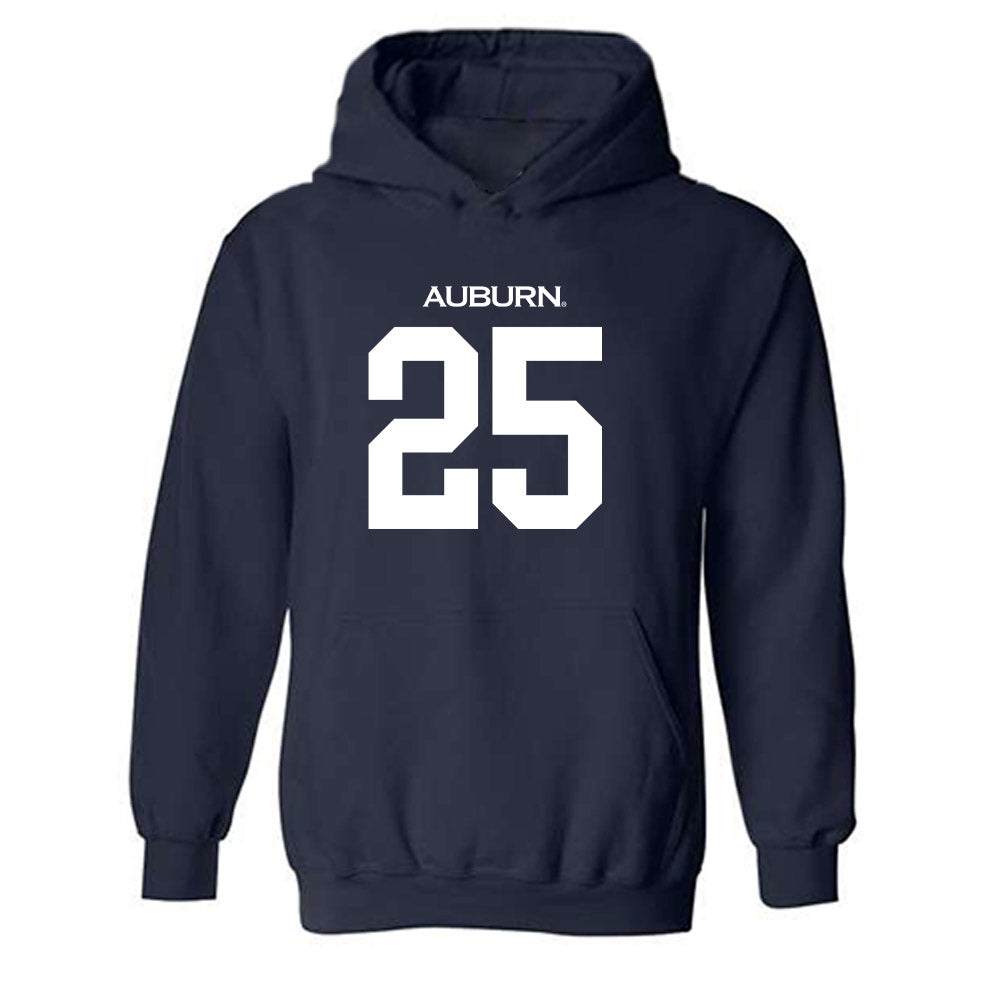 Auburn - NCAA Football : Damonte Tabb - Replica Shersey Hooded Sweatshirt-0