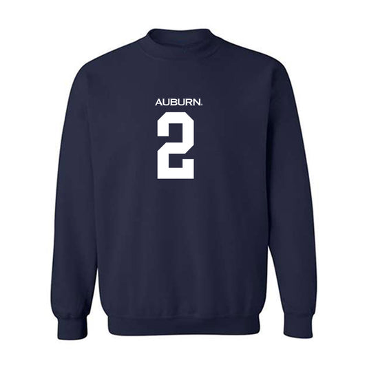 Auburn - NCAA Softball : MaNia Womack - Replica Shersey Crewneck Sweatshirt-0