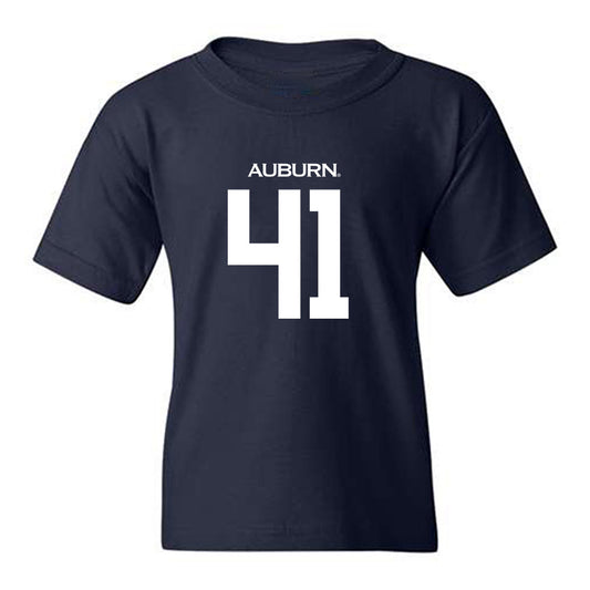 Auburn - NCAA Football : Jared Smith - Replica Shersey Youth T-Shirt-0