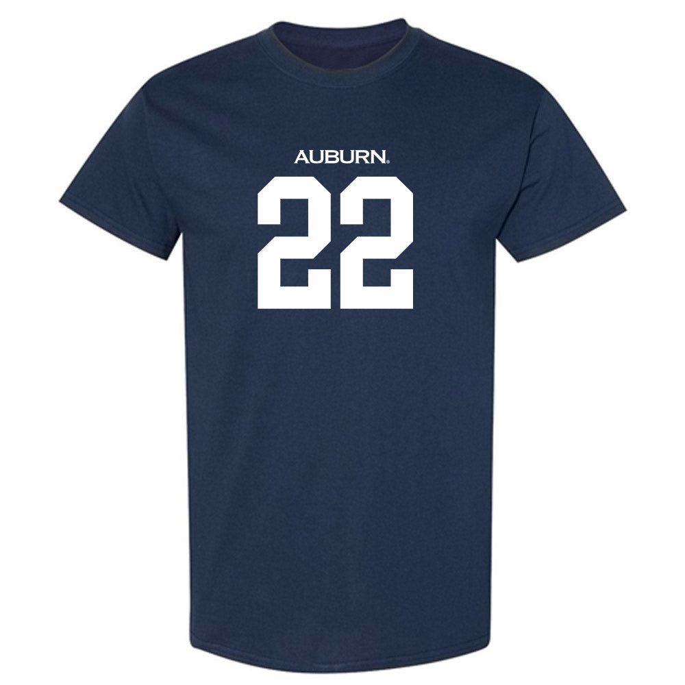 Auburn - NCAA Baseball : Connor Gatwood - Replica Shersey T-Shirt-0