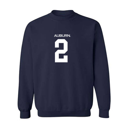 Auburn - NCAA Women's Basketball : Jamia Harris - Replica Shersey Crewneck Sweatshirt-0