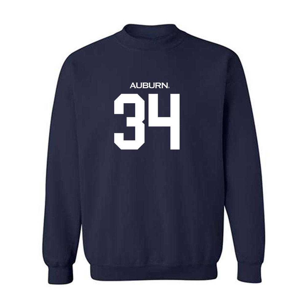 Auburn - NCAA Softball : Destiny Rodriguez - Replica Shersey Crewneck Sweatshirt-0