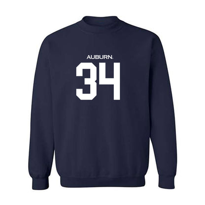 Auburn - NCAA Softball : Destiny Rodriguez - Replica Shersey Crewneck Sweatshirt-0