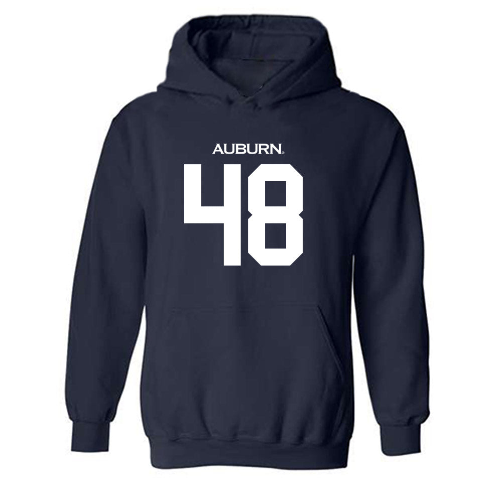 Auburn - NCAA Football : Paul Thompson Jr. - Replica Shersey Hooded Sweatshirt-0
