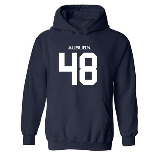 Auburn - NCAA Football : Paul Thompson Jr. - Replica Shersey Hooded Sweatshirt-0