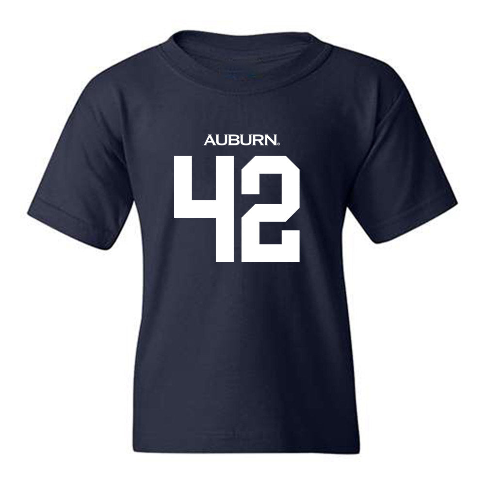 Auburn - NCAA Baseball : Abe Chancellor - Replica Shersey Youth T-Shirt-0