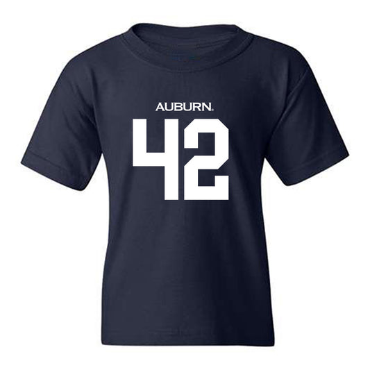 Auburn - NCAA Baseball : Abe Chancellor - Replica Shersey Youth T-Shirt-0
