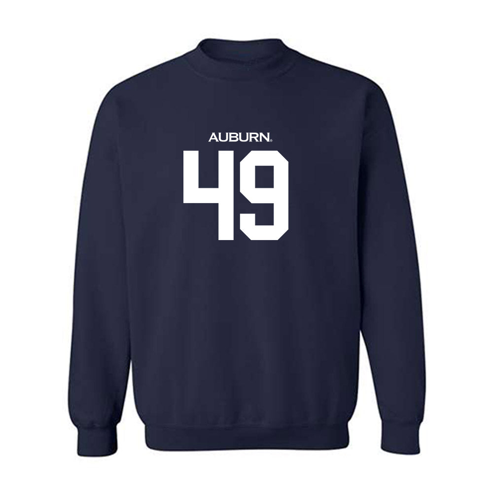 Auburn - NCAA Football : Hudson Powell - Replica Shersey Crewneck Sweatshirt-0