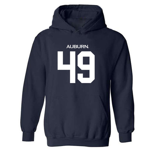 Auburn - NCAA Football : Hudson Powell - Replica Shersey Hooded Sweatshirt-0