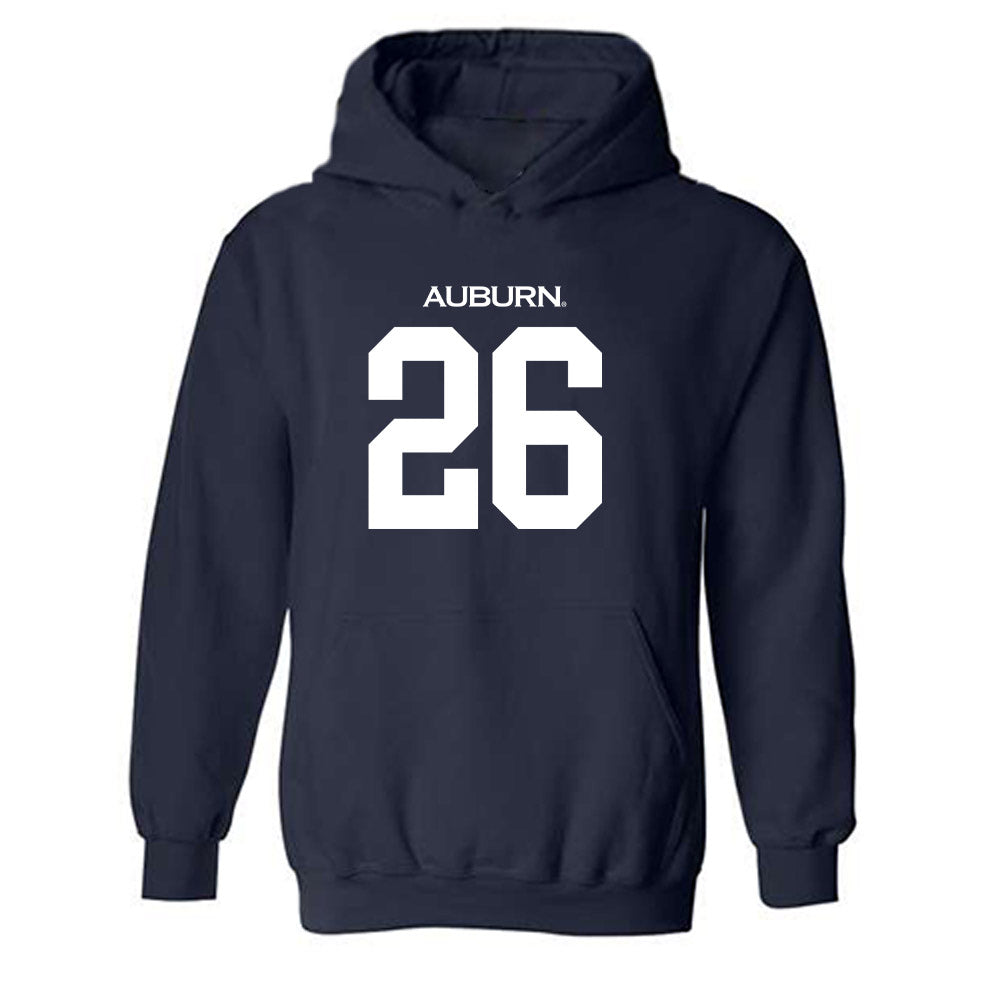 Auburn - NCAA Baseball : Caiden Combs - Replica Shersey Hooded Sweatshirt-0