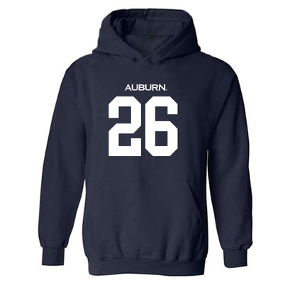 Auburn - NCAA Baseball : Caiden Combs - Replica Shersey Hooded Sweatshirt-0