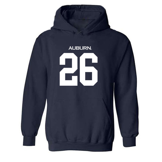 Auburn - NCAA Baseball : Caiden Combs - Replica Shersey Hooded Sweatshirt-0