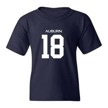 Auburn - NCAA Baseball : Ethin Bingaman - Replica Shersey Youth T-Shirt-0