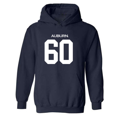Auburn - NCAA Football : Cade Barnett - Replica Shersey Hooded Sweatshirt-0