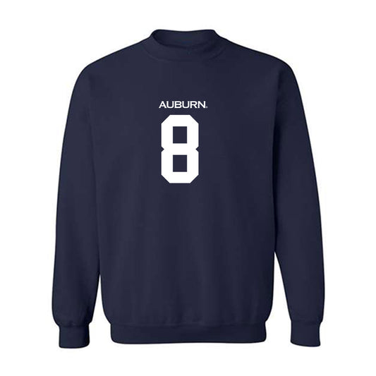 Auburn - NCAA Football : Kaleb Harris - Replica Shersey Crewneck Sweatshirt-0