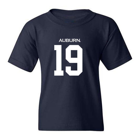 Auburn - NCAA Women's Soccer : Kennedy Husbands - Replica Shersey Youth T-Shirt-0