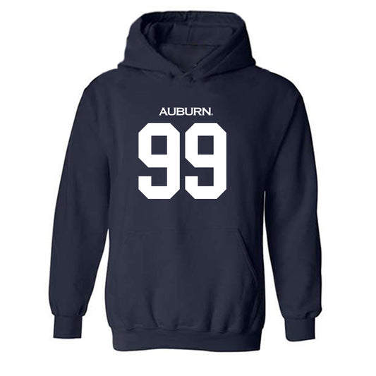 Auburn - NCAA Football : Saint Farrior - Replica Shersey Hooded Sweatshirt-0