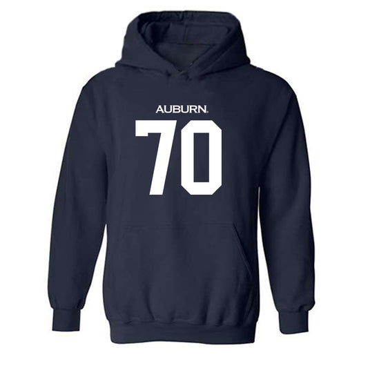 Auburn - NCAA Football : Parker Pritchett - Replica Shersey Hooded Sweatshirt-0