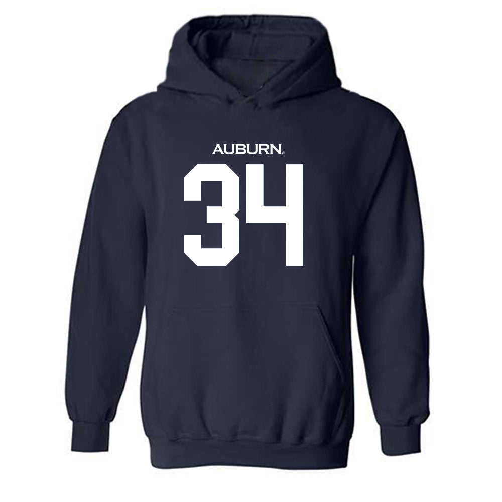 Auburn - NCAA Softball : Destiny Rodriguez - Replica Shersey Hooded Sweatshirt-0