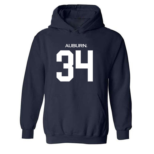 Auburn - NCAA Softball : Destiny Rodriguez - Replica Shersey Hooded Sweatshirt-0