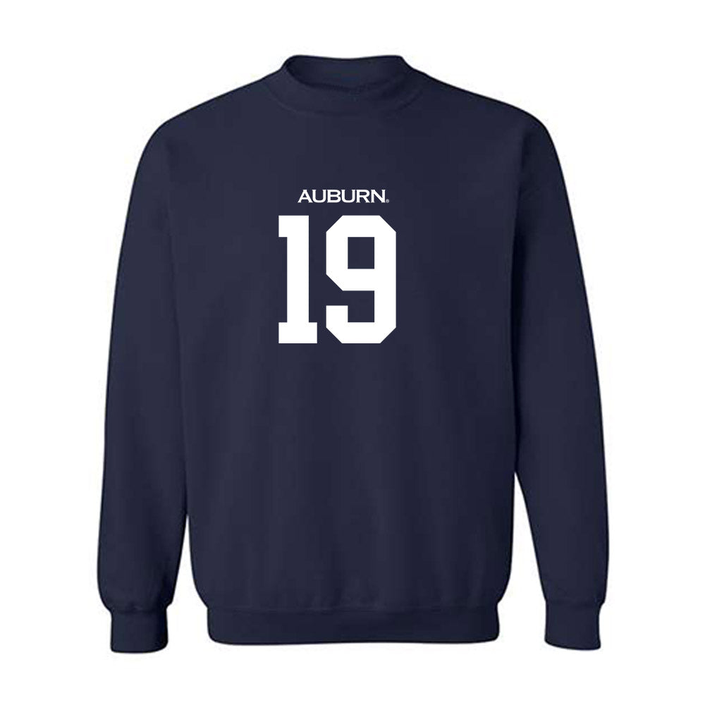 Auburn - NCAA Women's Soccer : Kennedy Husbands - Replica Shersey Crewneck Sweatshirt-0