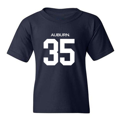 Auburn - NCAA Football : Dallas Walker IV - Replica Shersey Youth T-Shirt-0