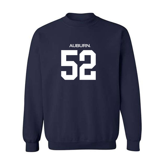 Auburn - NCAA Football : Deryc Plazz - Replica Shersey Crewneck Sweatshirt-0