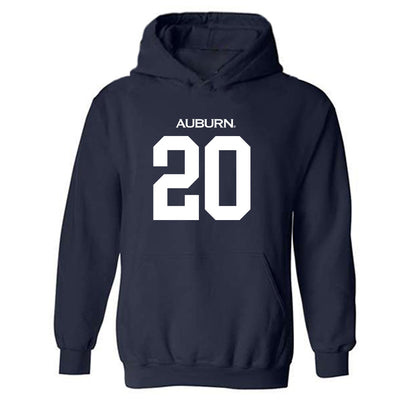 Auburn - NCAA Football : Jacoby Mathews - Replica Shersey Hooded Sweatshirt-0