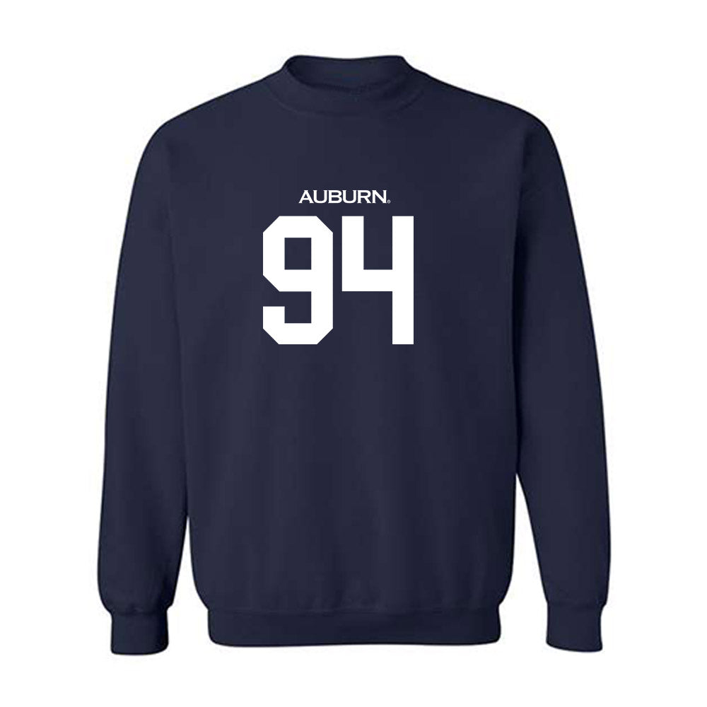 Auburn - NCAA Football : Cody Sigler - Replica Shersey Crewneck Sweatshirt-0
