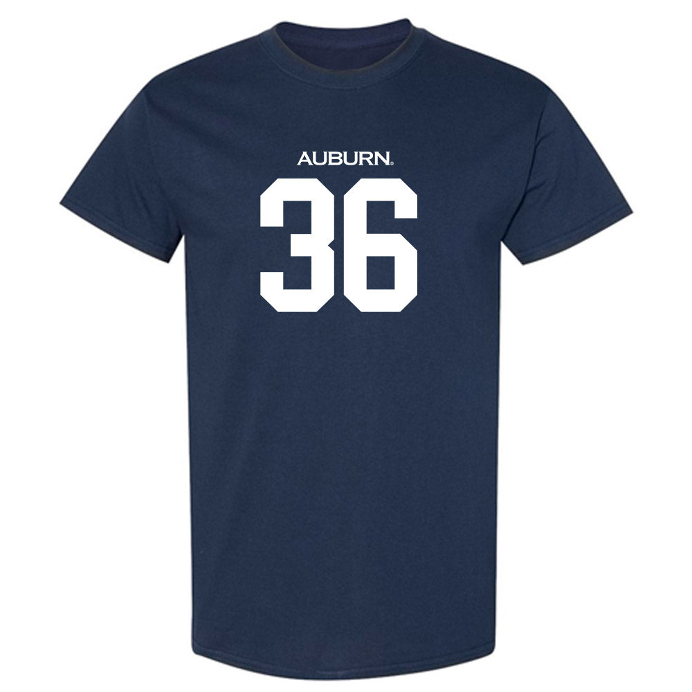 Auburn - NCAA Baseball : Jackson Sanders - Replica Shersey T-Shirt-0