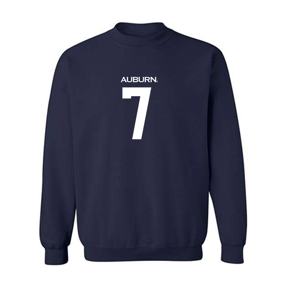 Auburn - NCAA Women's Soccer : Ava Caldwell - Replica Shersey Crewneck Sweatshirt-0