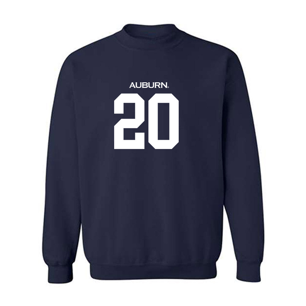 Auburn - NCAA Baseball : Marcel Kulik - Replica Shersey Crewneck Sweatshirt-0