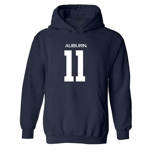 Auburn - NCAA Football : Keshaun Singleton - Replica Shersey Hooded Sweatshirt-0