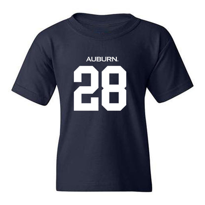 Auburn - NCAA Baseball : Carson Liedel - Replica Shersey Youth T-Shirt-0