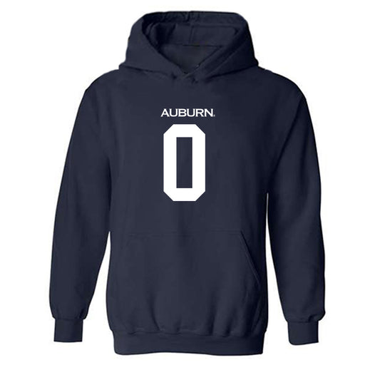 Auburn - NCAA Women's Basketball : Angena Belloso - Replica Shersey Hooded Sweatshirt-0