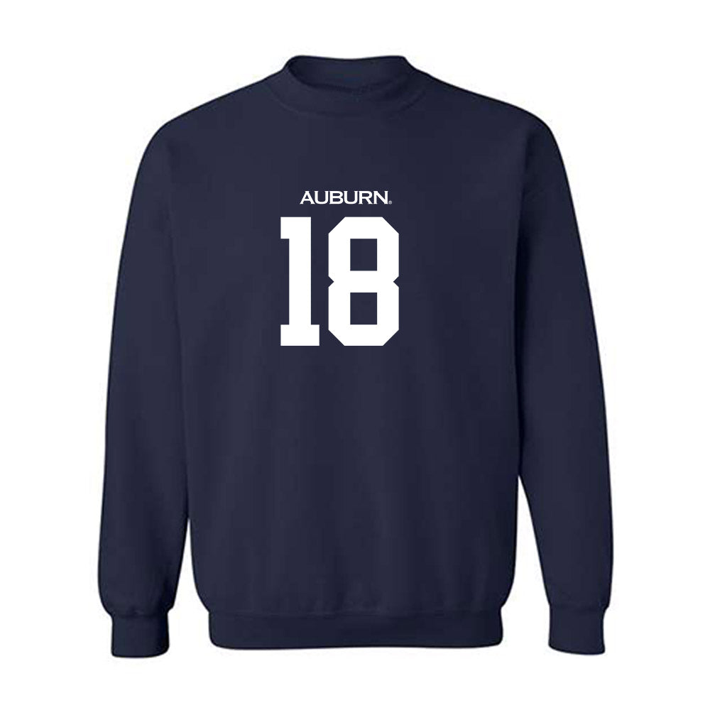 Auburn - NCAA Equestrian : Charlotte Clark - Replica Shersey Crewneck Sweatshirt-0