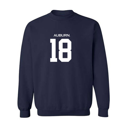 Auburn - NCAA Equestrian : Charlotte Clark - Replica Shersey Crewneck Sweatshirt-0