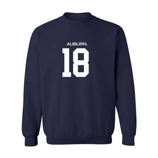 Auburn - NCAA Equestrian : Charlotte Clark - Replica Shersey Crewneck Sweatshirt-0