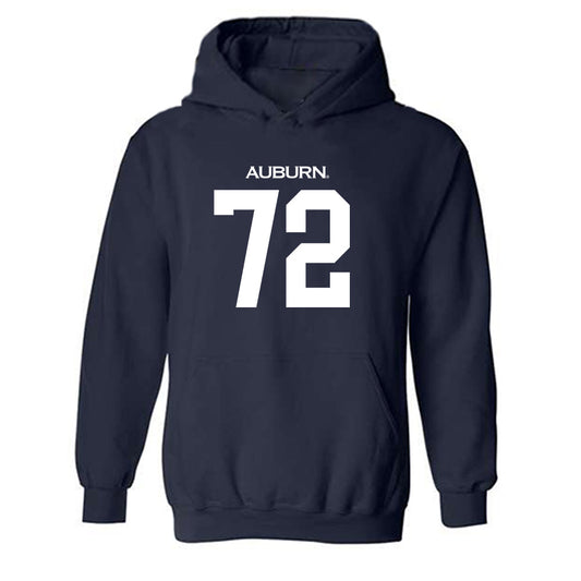 Auburn - NCAA Football : Cole Best - Replica Shersey Hooded Sweatshirt-0
