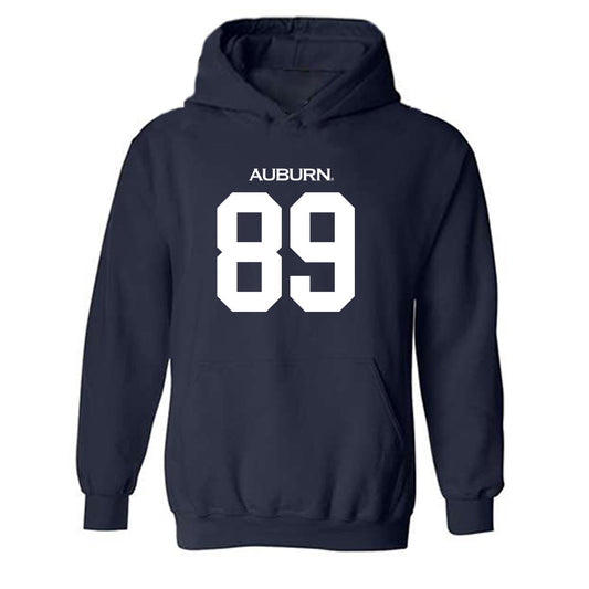 Auburn - NCAA Football : Jake White - Replica Shersey Hooded Sweatshirt-0