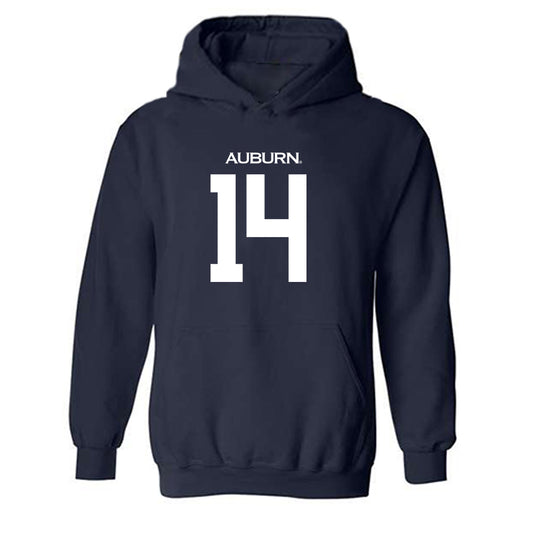 Auburn - NCAA Football : Shamar Arnoux - Replica Shersey Hooded Sweatshirt-0