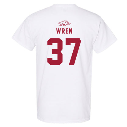 Arkansas - NCAA Baseball : Grant Wren - Replica Shersey T-Shirt-1