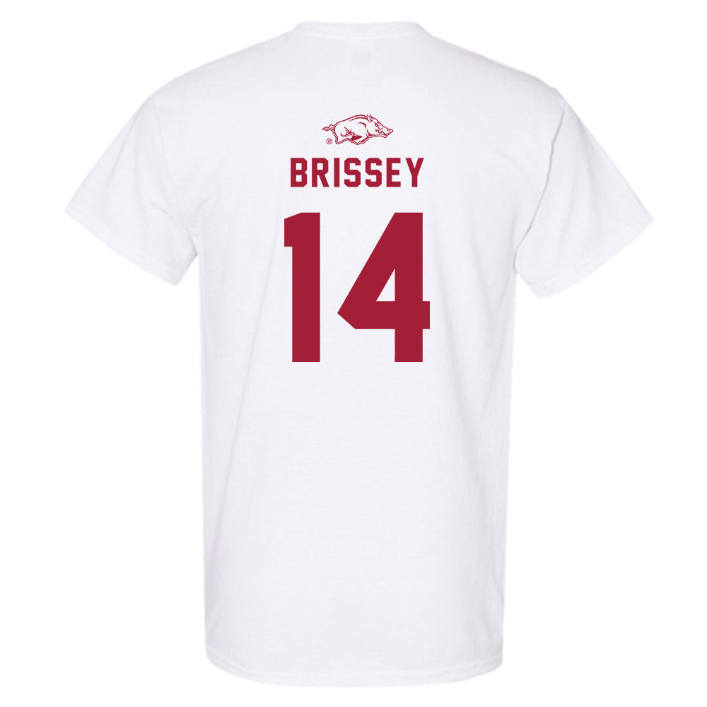 Arkansas - NCAA Baseball : Mark Brissey - Replica Shersey T-Shirt-1