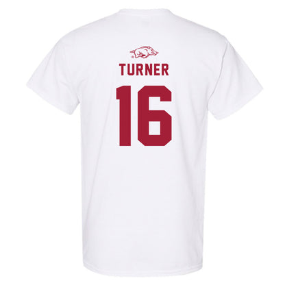 Arkansas - NCAA Baseball : Christian Turner - Replica Shersey T-Shirt-1