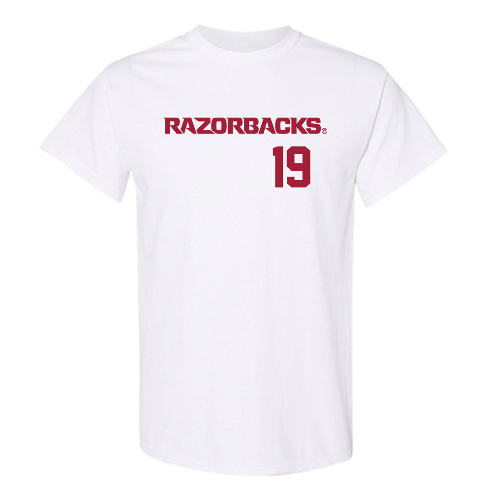 Arkansas - NCAA Baseball : Carson Willis - Replica Shersey T-Shirt-0