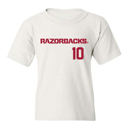 Arkansas - NCAA Baseball : Tyler Holland - Replica Shersey Youth T-Shirt-0