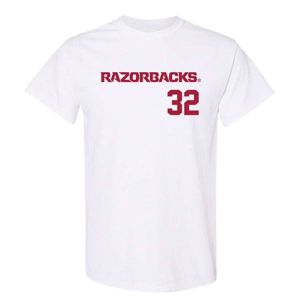 Arkansas - NCAA Baseball : Trystan Newberry - Replica Shersey T-Shirt-0