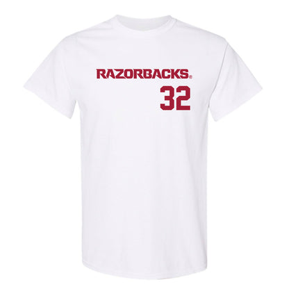 Arkansas - NCAA Baseball : Trystan Newberry - Replica Shersey T-Shirt-0