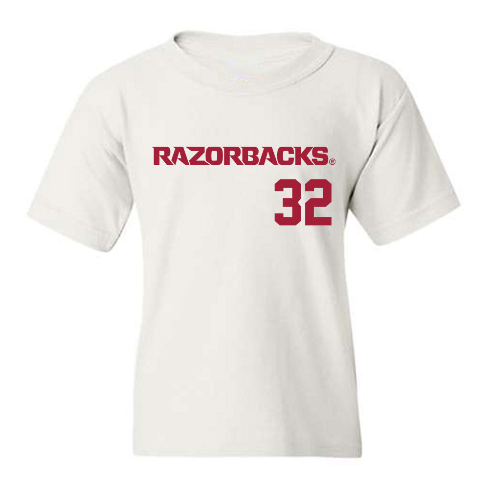 Arkansas - NCAA Baseball : Trystan Newberry - Replica Shersey Youth T-Shirt-0