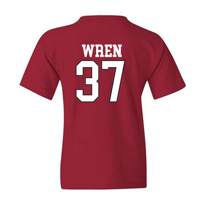 Arkansas - NCAA Baseball : Grant Wren - Replica Shersey Youth T-Shirt Replica Shersey-1